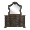 Royale - Dresser & Mirror - Dark Brown