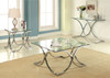 Luxa - End Table - Pearl Silver