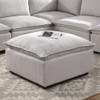 Arlene - Ottoman - Light Gray