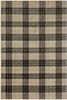 Kendrick - 5' x 7' Plaid Area Rug - Charcoal