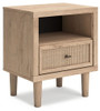 Cielden - Two-tone - One Drawer Night Stand