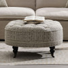 Upendo - Ottoman With Caster - Pattern Fabric