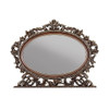 Devany - Oval Mirror - Cherry