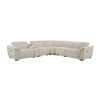 Dayana - Power Motion Sectional Sofa - Beige Boucle