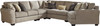 LAGUNA HEIGHTS Taupe 158" x 128" Sectional