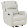 Kelsey - Upholstered English Arm Recliner Chair - Ivory