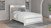 Altyra - White - Queen Panel Bed With Roll Slats