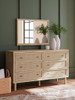Cielden - Dresser And Mirror - Two-Tone