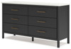 Cadmori - Six Drawer Dresser