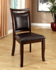 Woodside - Side Chair (Set of 2) - Dark Cherry / Espresso