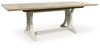 Shaybrock - Antique White / Brown - Rectangular Dining Room Extension Table