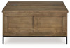Torlanta - Lift Top Cocktail Table - Brown