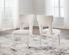 Chalanna - Dining Upholstered Side Chair (Set of 2) - White