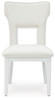 Chalanna - Dining Upholstered Side Chair (Set of 2) - White