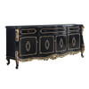 Betria - Console Cabinet - Gold & Black