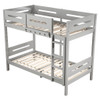 Edah - Twin Over Twin Bunk Bed - Gray