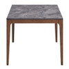 Bevis - Dining Table - Engineered Stone Top & Walnut