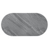 Yukino - Coffee Table - Gray High Gloss & Chrome