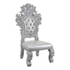 Valkyrie - Side Chair (Set of 2) - Synthetic Leather & Antique Platinum