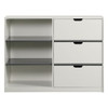 Ratana - Cabinet - Gray & White