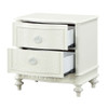 Dorothy - Nightstand With 2 Drawers - Ivory