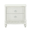 Dorothy - Nightstand With 2 Drawers - Ivory