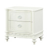 Dorothy - Nightstand With 2 Drawers - Ivory