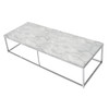 Voleta - Coffee Table - Engineered Stone Top & Chrome