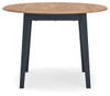 Gesthaven - Round Dining Room Drop Leaf Table Set
