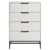 Sonora - 4-Drawer Bedroom Chest - White