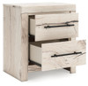 Lawroy - Two Drawer Night Stand - Light Natural