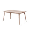 Oscar - 60" Table - White Ash Oscar - 60" Table - White Ash