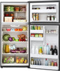 CENTARUS T21 Black 18 Cu. Ft. Top Freezer Refrigerator