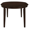 Gabriel - Oval Extension Leaf Dining Table - Cappuccino