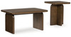 Shawbeck - Occasional Table Set (Set of 2) - Medium Brown