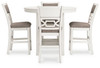 Erinberg - Dining Room Counter Table Set (Set of 5) - Antique White