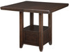 NELA Dark Brown 60" Wide Counter Height Table