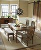 NELA Light Brown 78" Wide Dining Table