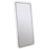 Glendora - LED Standing Mirror Bluetooth Speakers - Pearl Silver