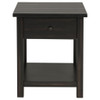 Payne - 1 Drawers Wood End Table with Shelf