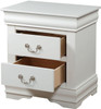 NIMES White 22" Wide Night Stand