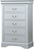 NIMES Silver 31" Wide Chest