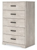 Shawburn - Five Drawer Chest - Gray
