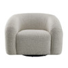 Irma - Chair With Swivel - Gray Boucle