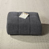Chosen - Ottoman - Gray Chenille