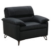 Eilene - Chair - Black Top Grain Leather