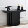 Drisana - Console Table - Black Mirrored