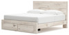 Lawroy - Panel Bed With Storage