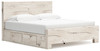 Lawroy - Panel Bed With Storage