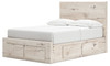 Lawroy - Panel Bed With Storage